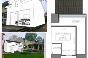 House Garage Expansion Design