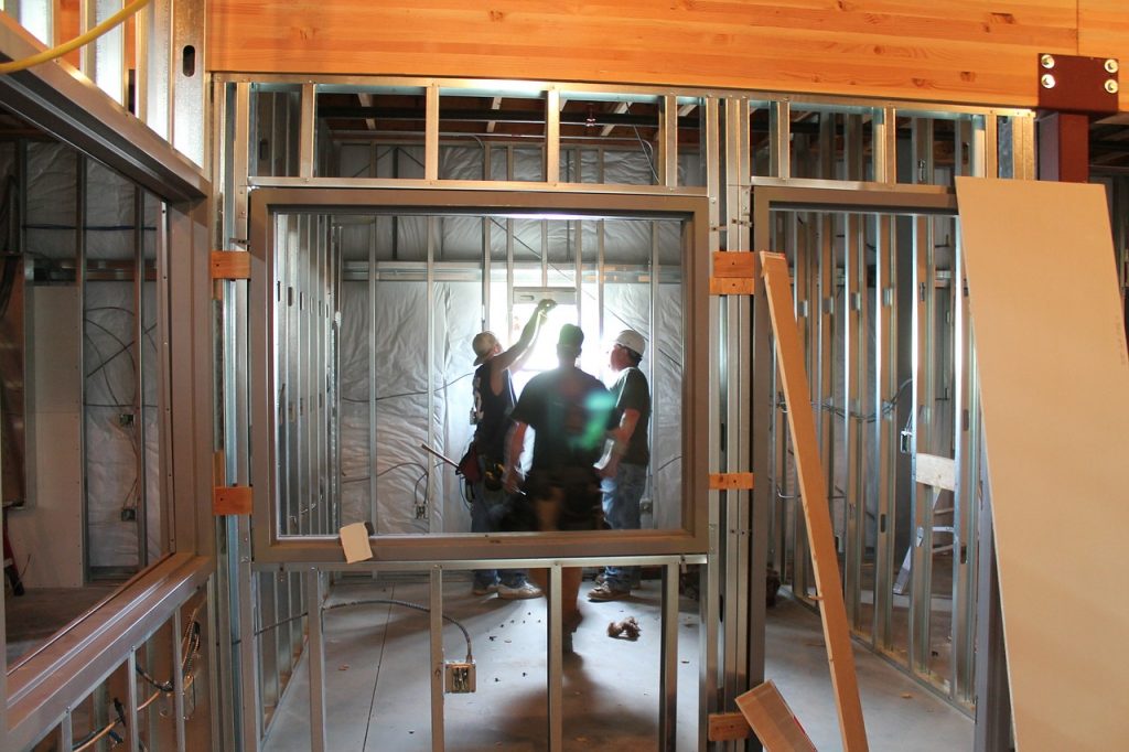 construction in house